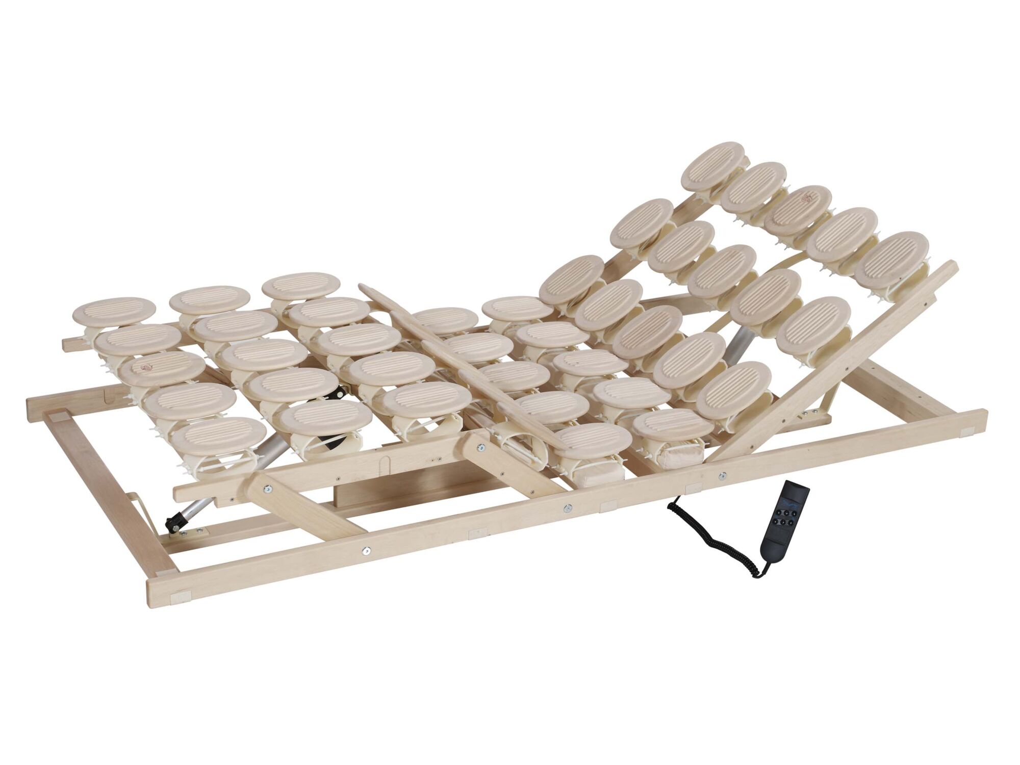 Schlafsystem Relax 2000 Buche und Zirbe im Bettfachgeschäft Wohnwerkhaus Sulzemoos bei Bergkirchen