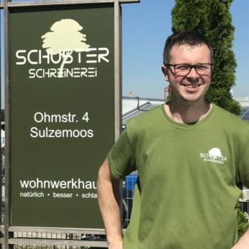 Bernhard Schuster Schreinermeister und Schlafberatung im Wohnwerkhaus in Sulzemoos nähe Dachau
